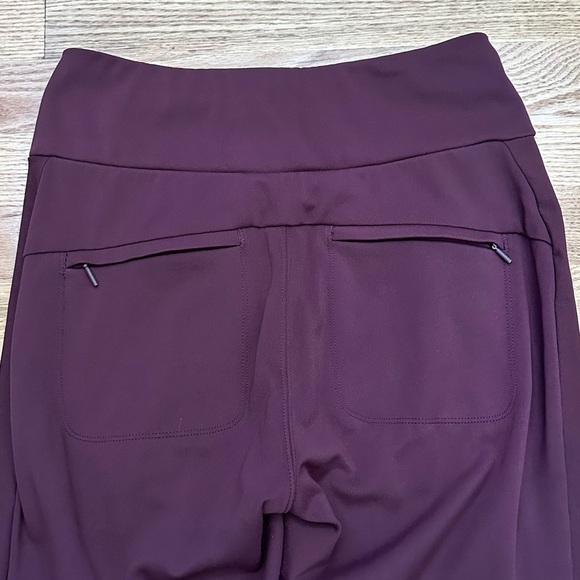 Athleta Headlands Hybrid Trek Tight Burgundy Size 6 - Picture 8 of 12